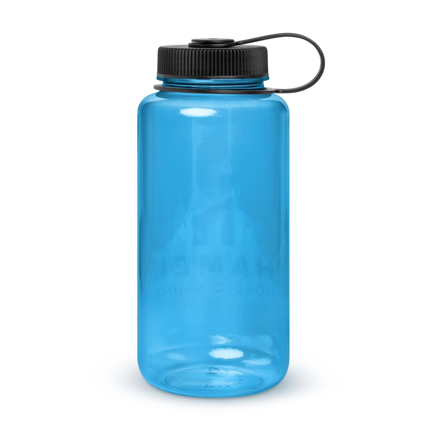 Wide Mouth Water Bottle - Vertical Logo