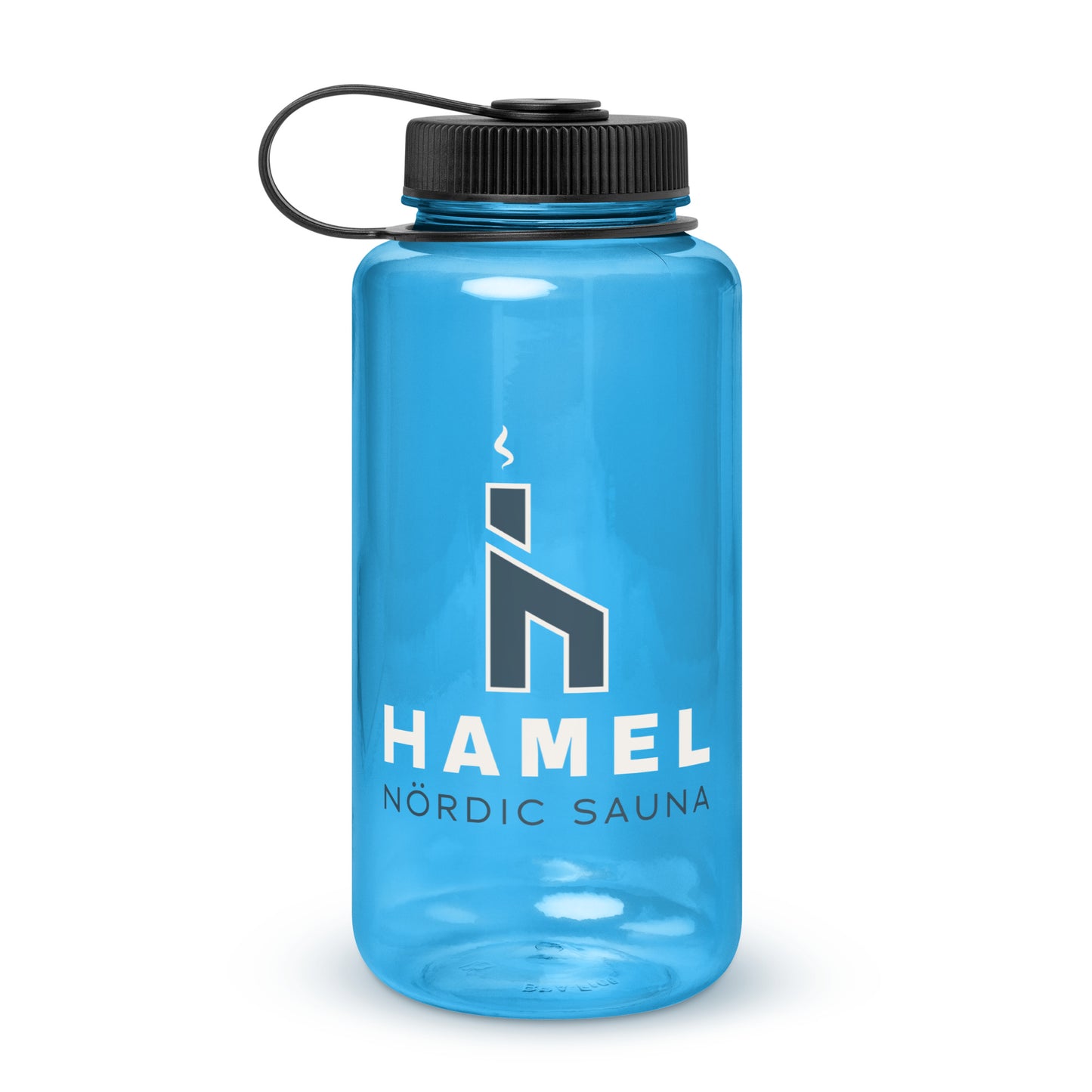 Wide Mouth Water Bottle - Vertical Logo