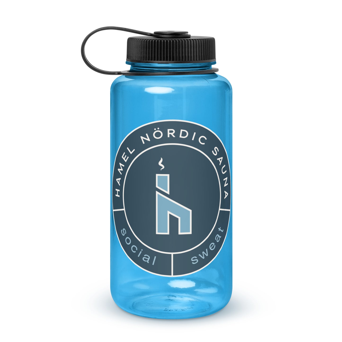 Wide Mouth Water Bottle - Round Logo