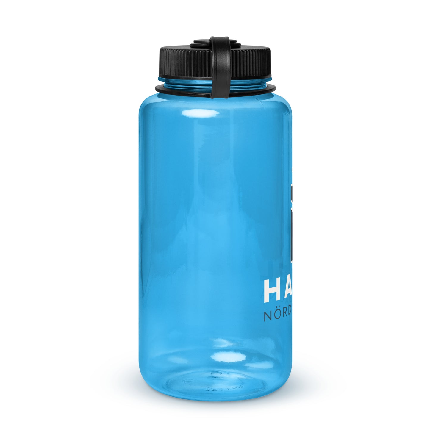 Wide Mouth Water Bottle - Vertical Logo