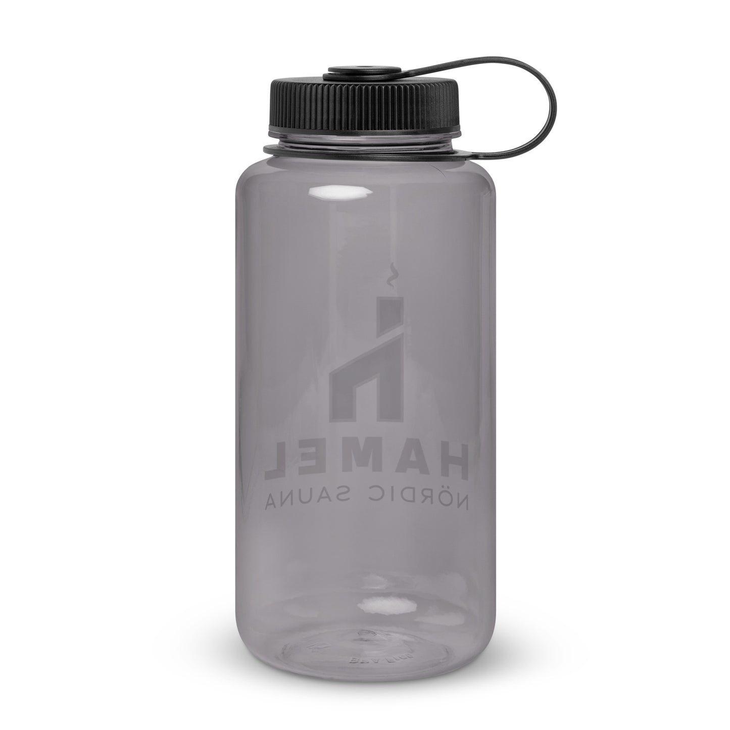 Wide Mouth Water Bottle - Vertical Logo