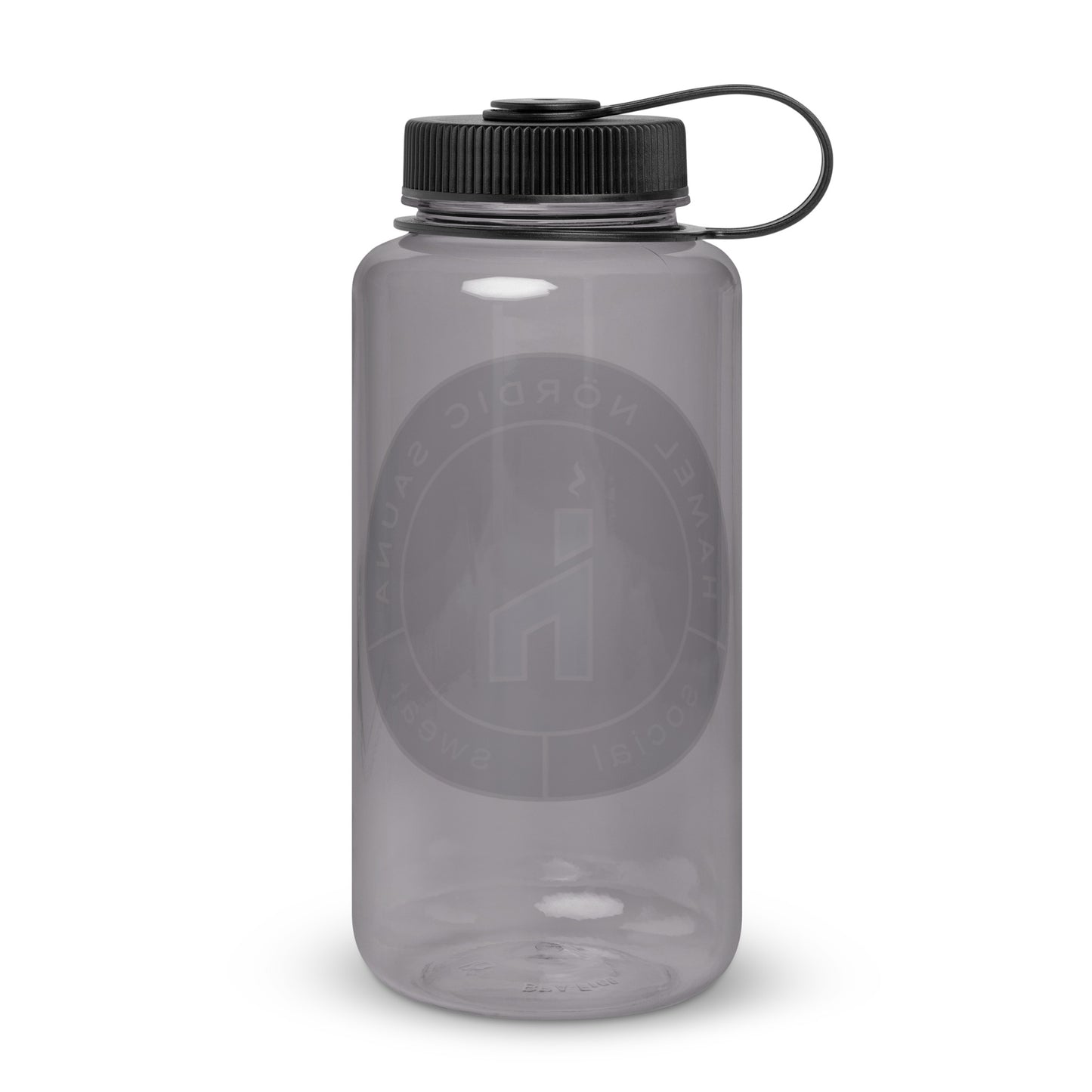 Wide Mouth Water Bottle - Round Logo