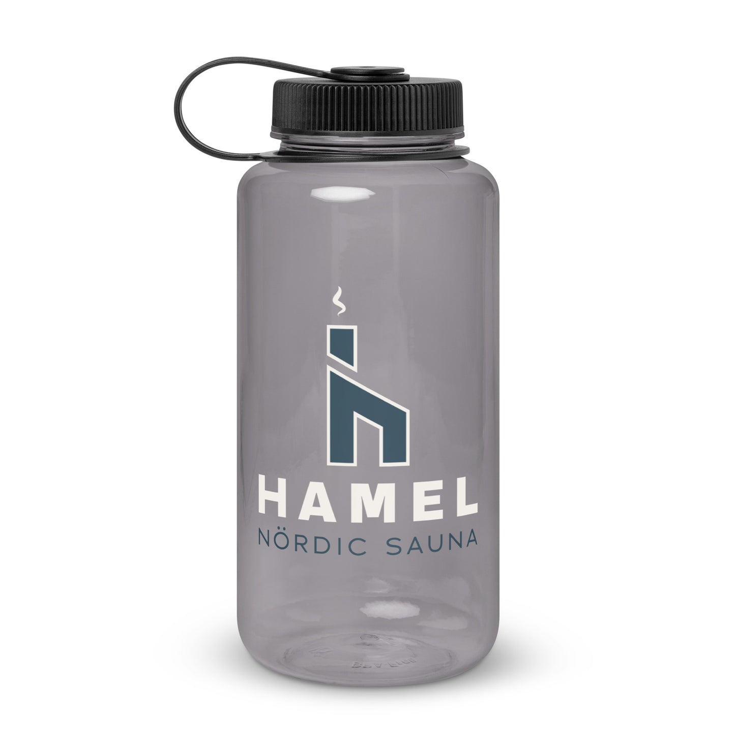 Wide Mouth Water Bottle - Vertical Logo