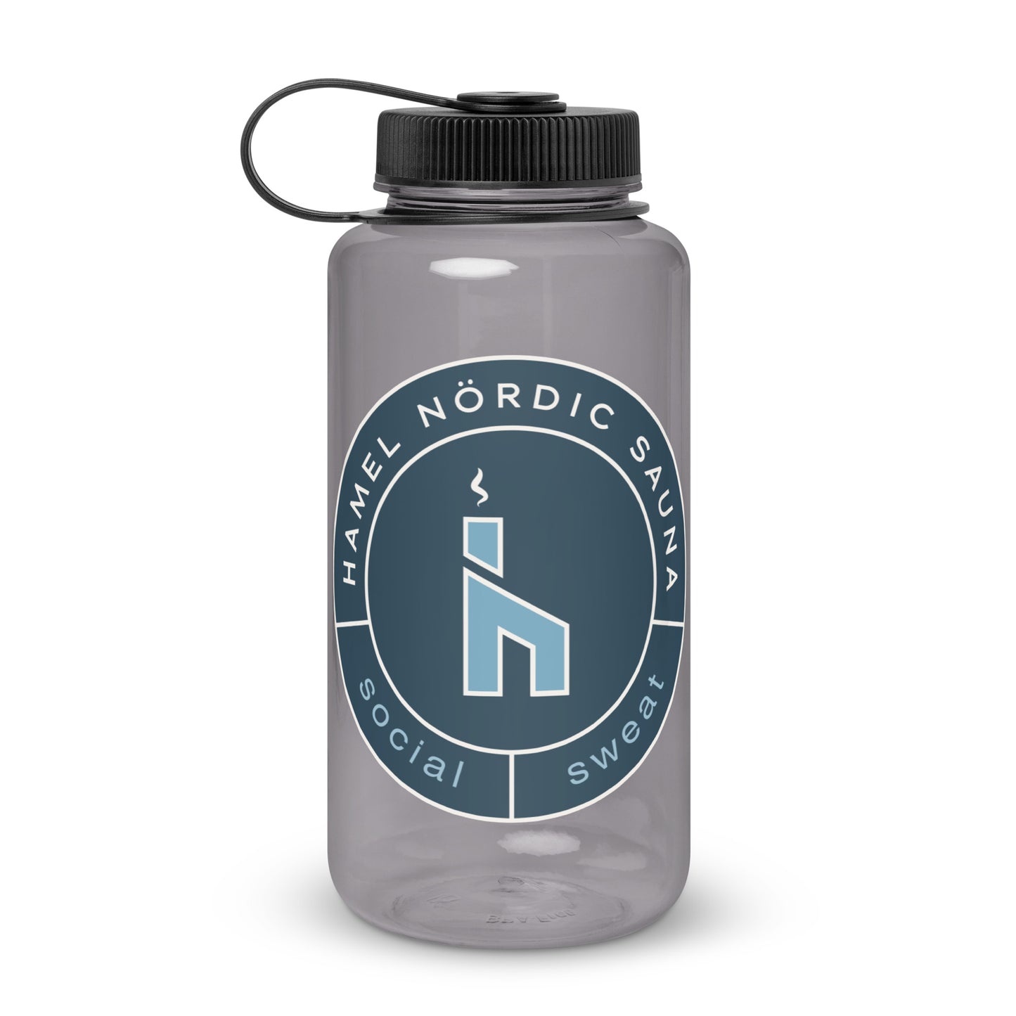 Wide Mouth Water Bottle - Round Logo