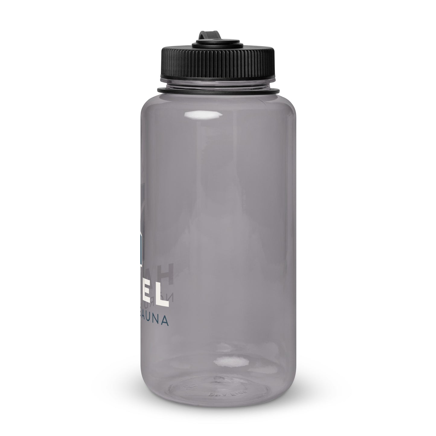 Wide Mouth Water Bottle - Vertical Logo