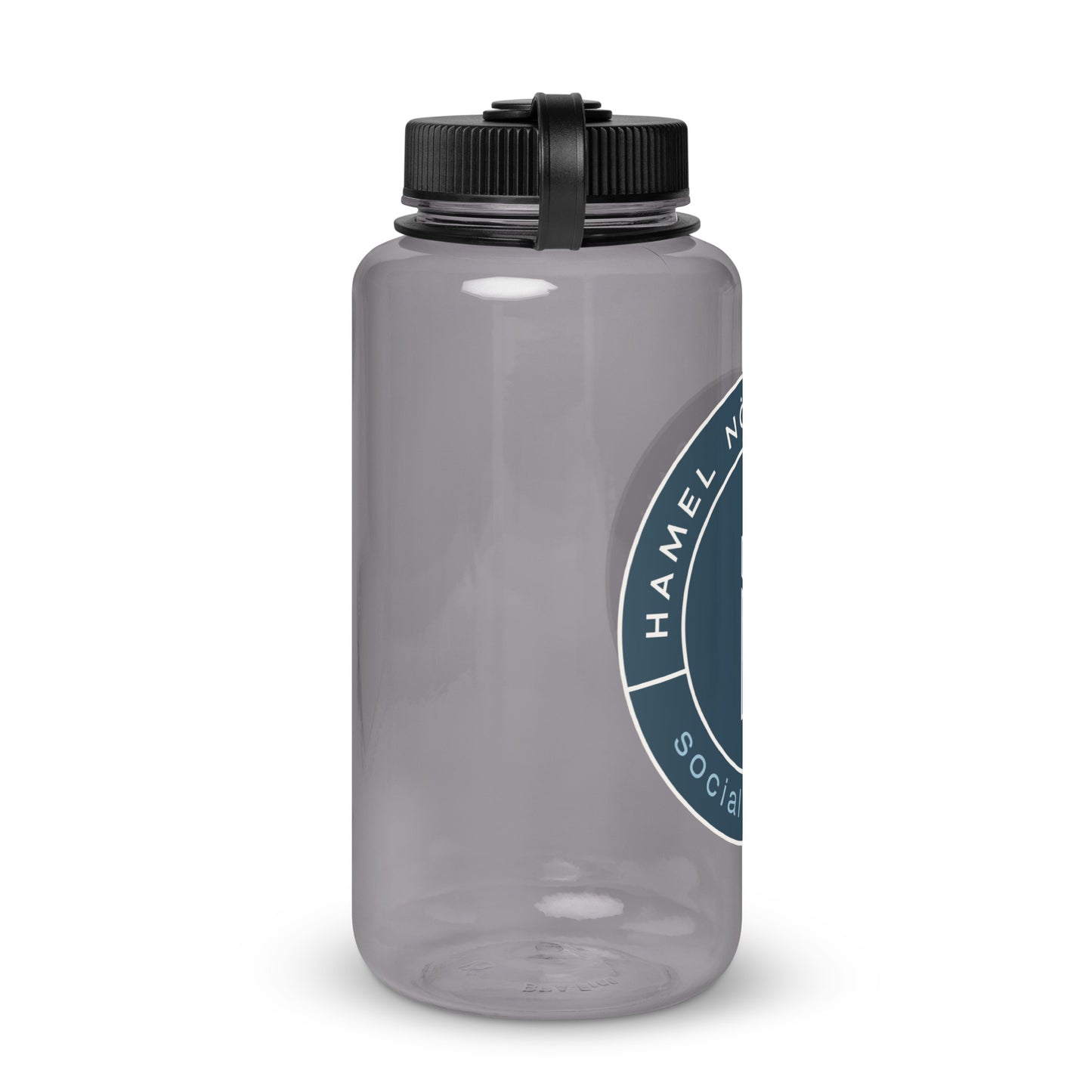 Wide Mouth Water Bottle - Round Logo