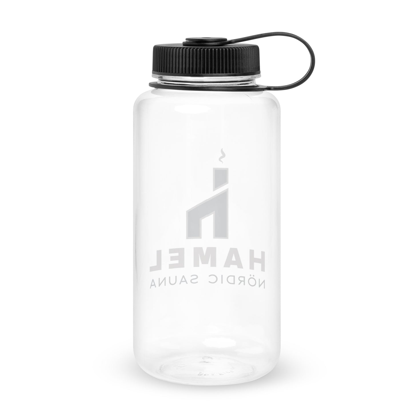 Wide Mouth Water Bottle - Vertical Logo