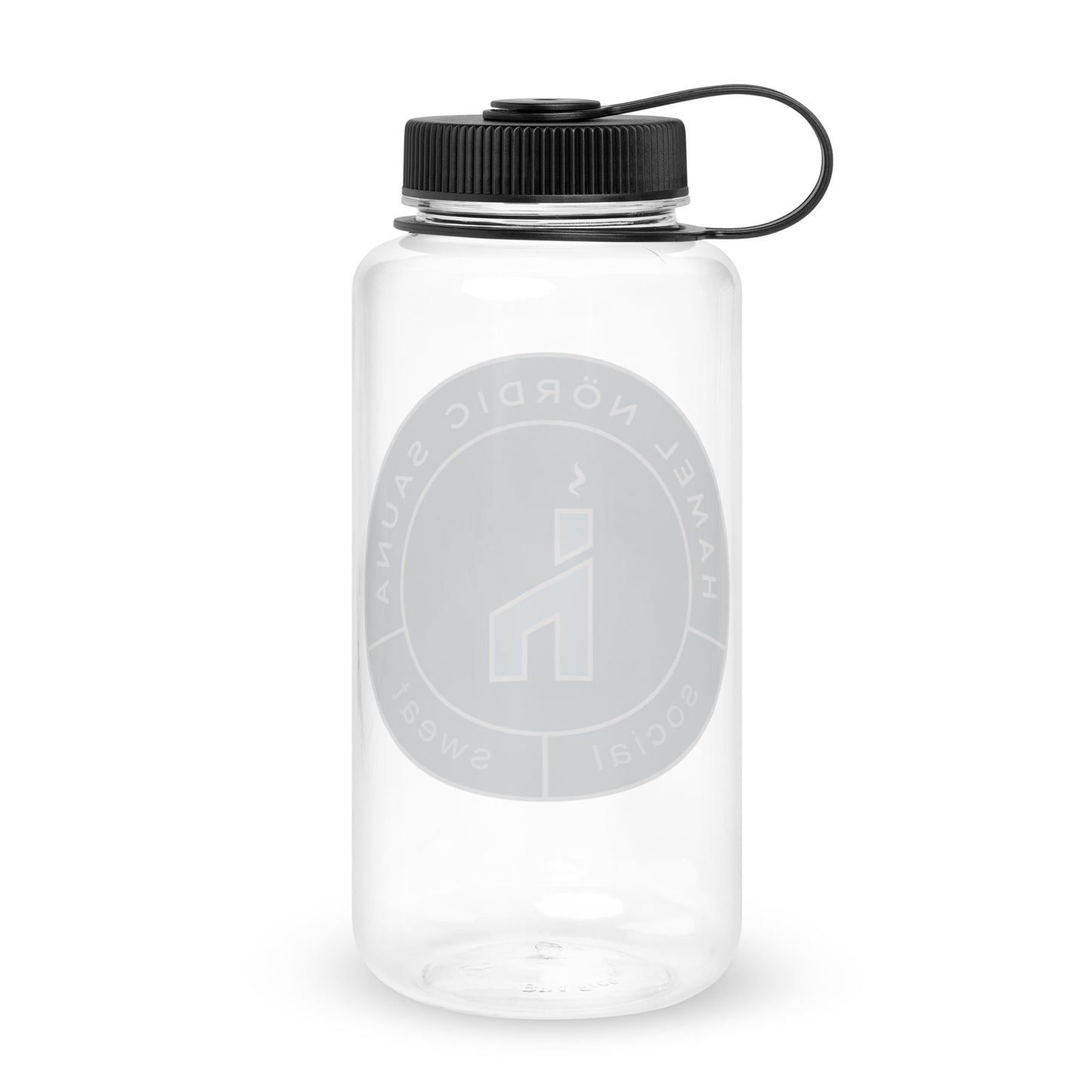 Wide Mouth Water Bottle - Round Logo