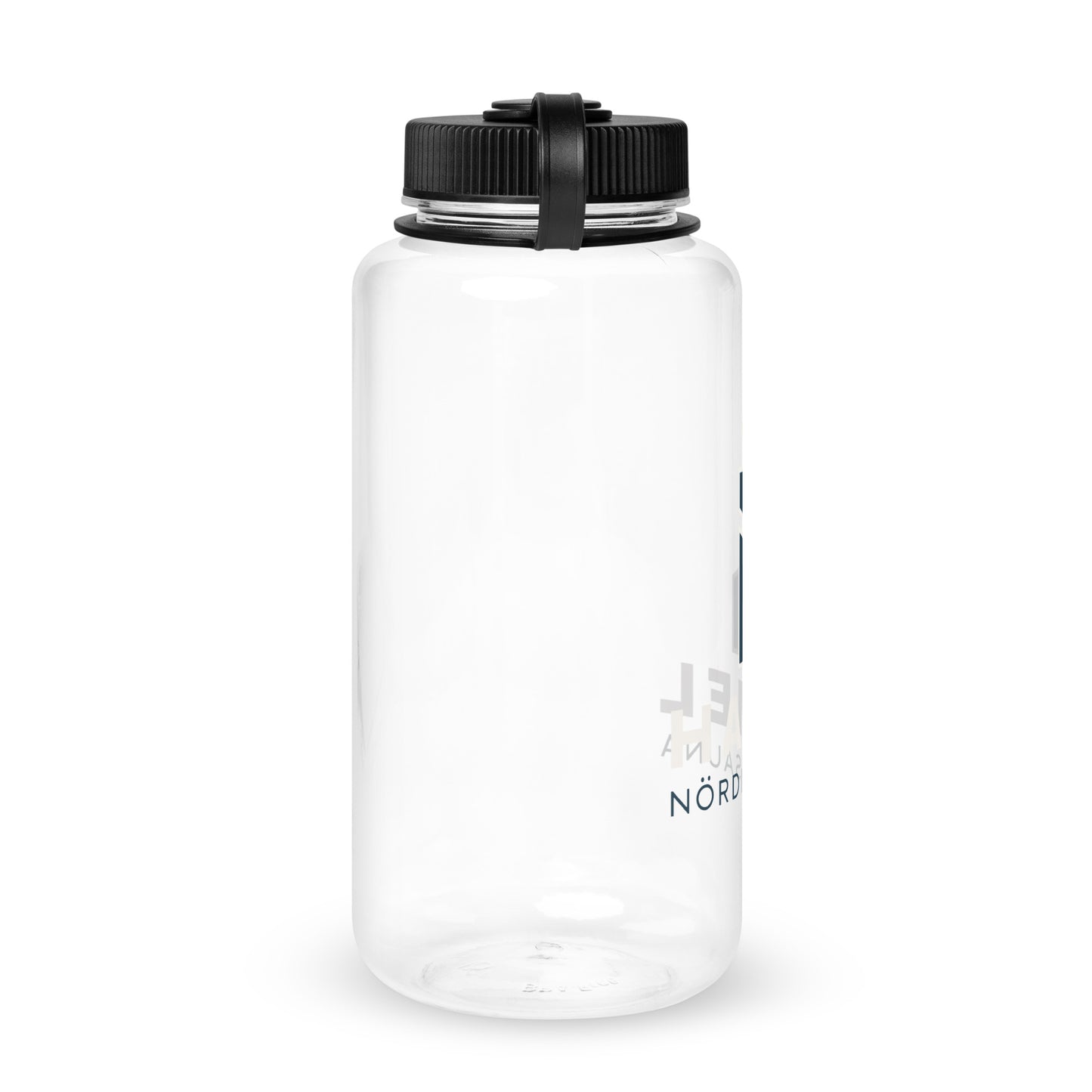 Wide Mouth Water Bottle - Vertical Logo